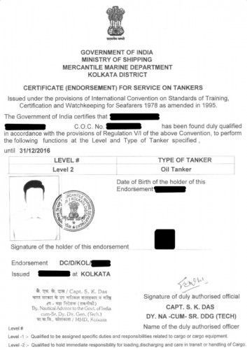 dc endorsement, dce, apply for dce, dg shipping, keshu travels